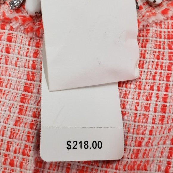 NYDJ Rhinestone Tweed Jacket NWT - Picture 5 of 6